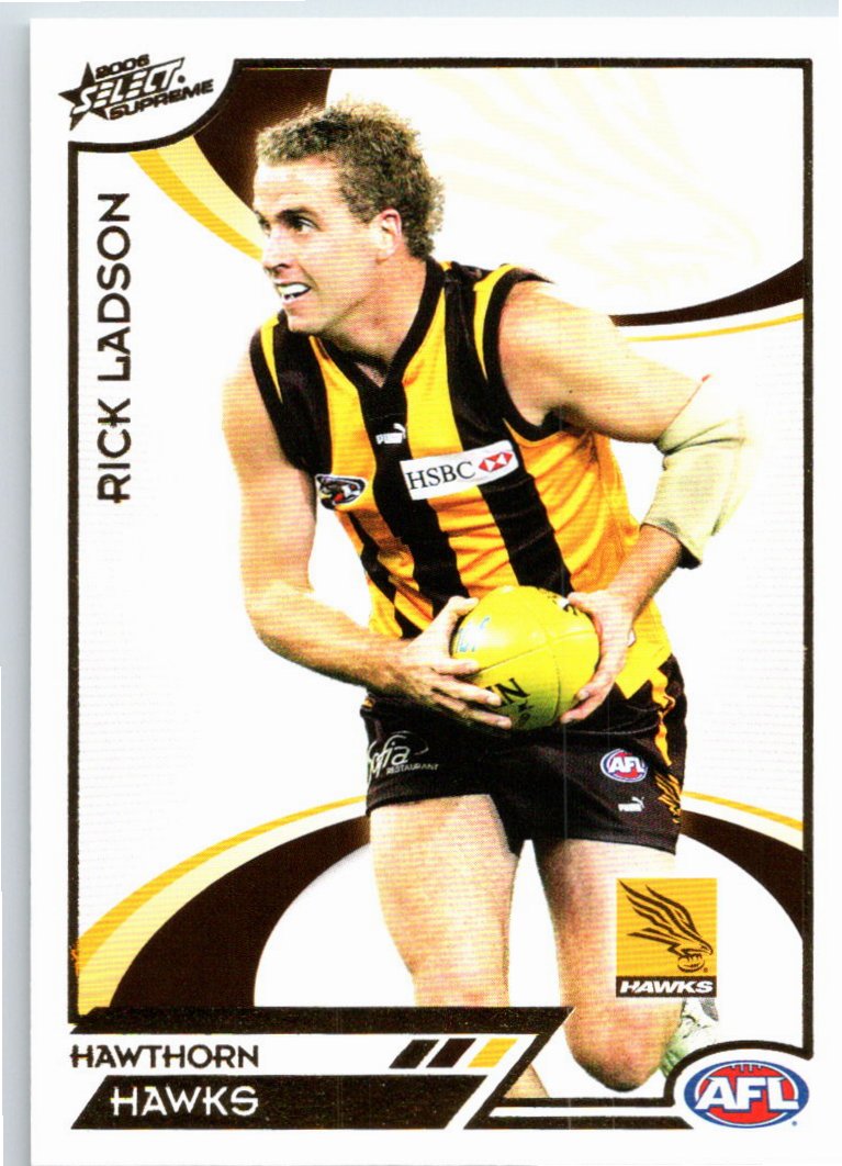 RICK LADSON #92 2006 Select AFL Supreme