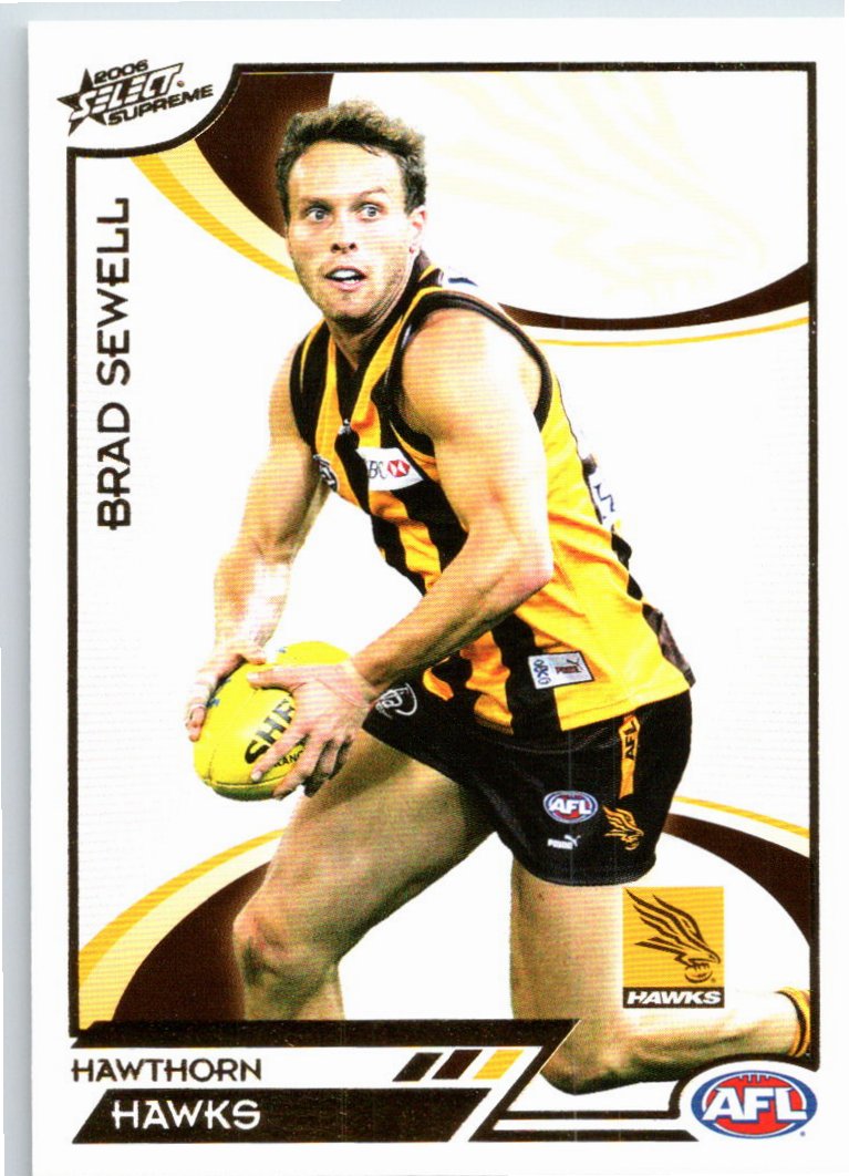 BRAD SEWELL #95 2006 Select AFL Supreme
