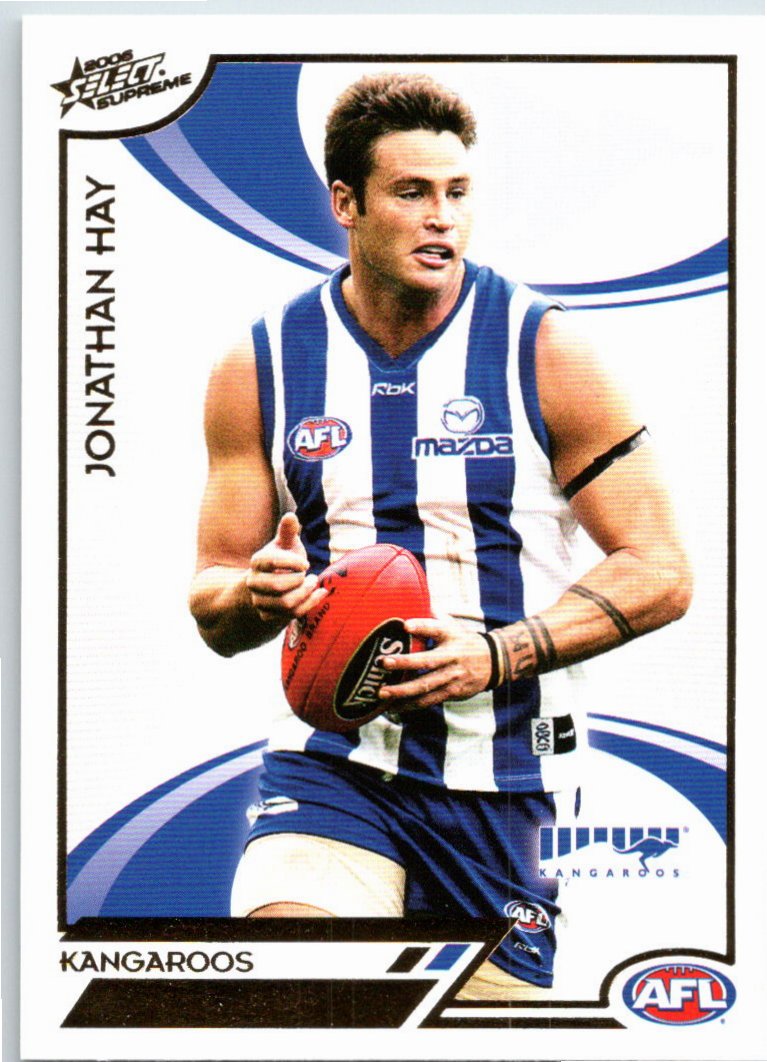 JONATHAN HAY #108 2006 Select AFL Supreme