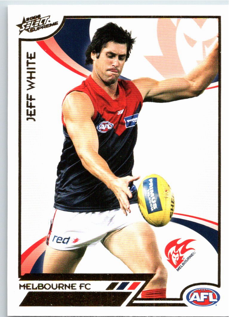 JEFF WHITE #112 2006 Select AFL Supreme