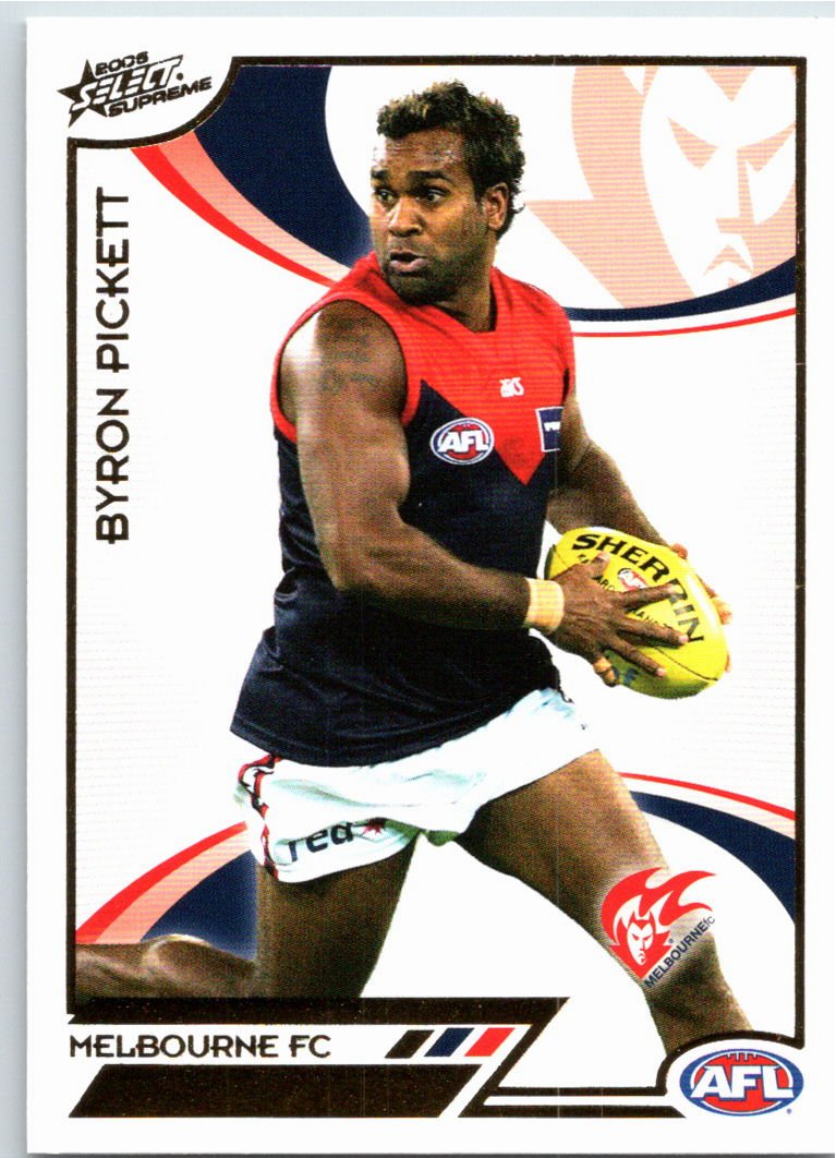 BYRON PICKETT #115 2006 Select AFL Supreme
