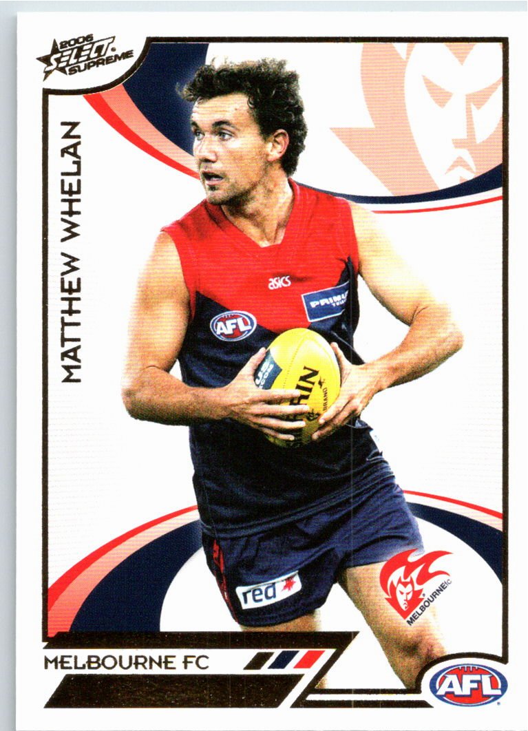 MATTHEW WHELAN #117 2006 Select AFL Supreme
