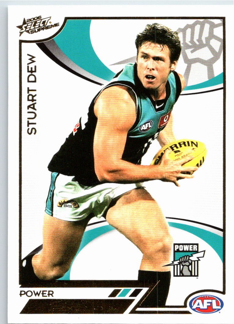 STUART DEW #127 2006 Select AFL Supreme