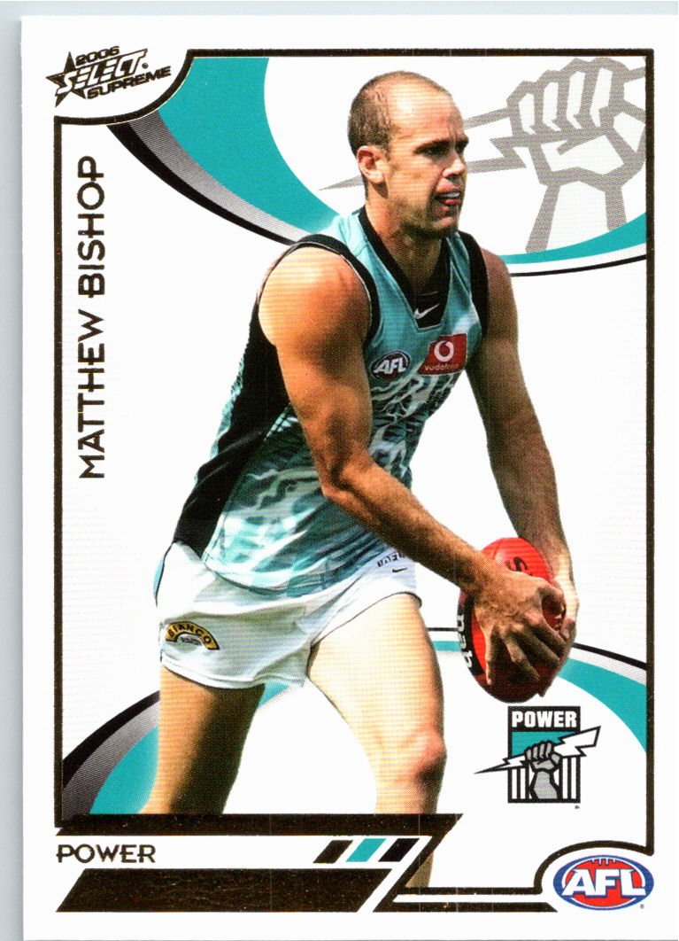 MATTHEW BISHOP #129 2006 Select AFL Supreme