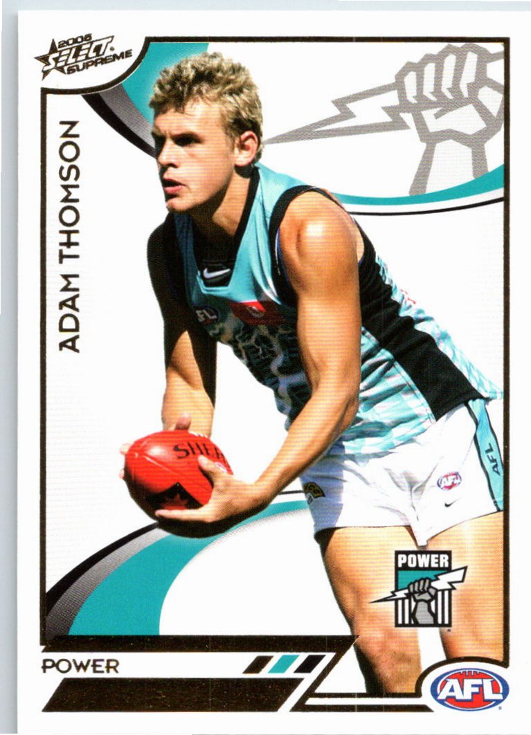 ADAM THOMSON #133 2006 Select AFL Supreme