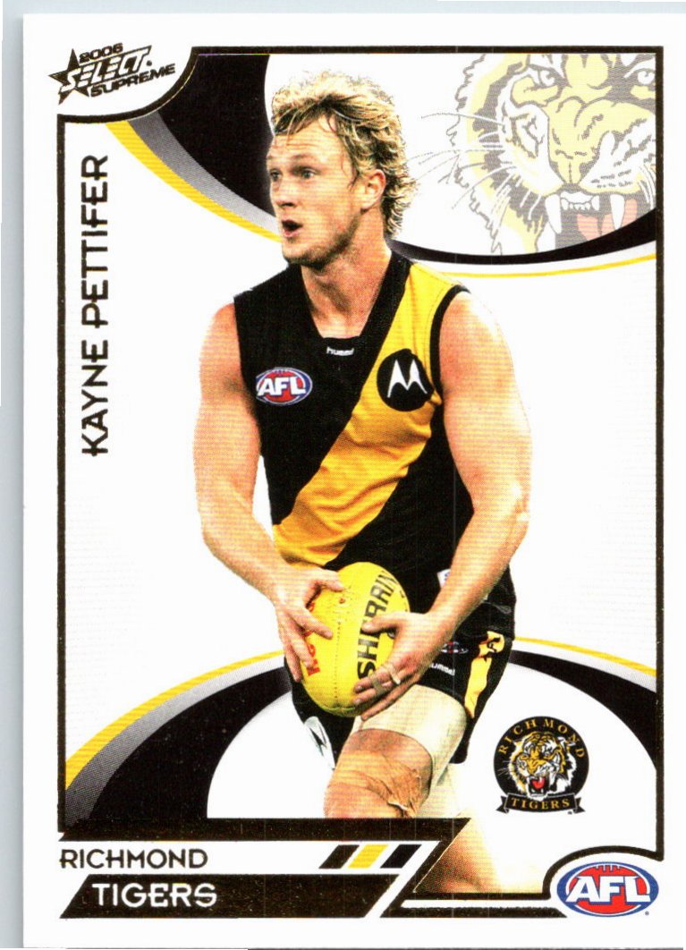 KAYNE PETTIFER #141 2006 Select AFL Supreme