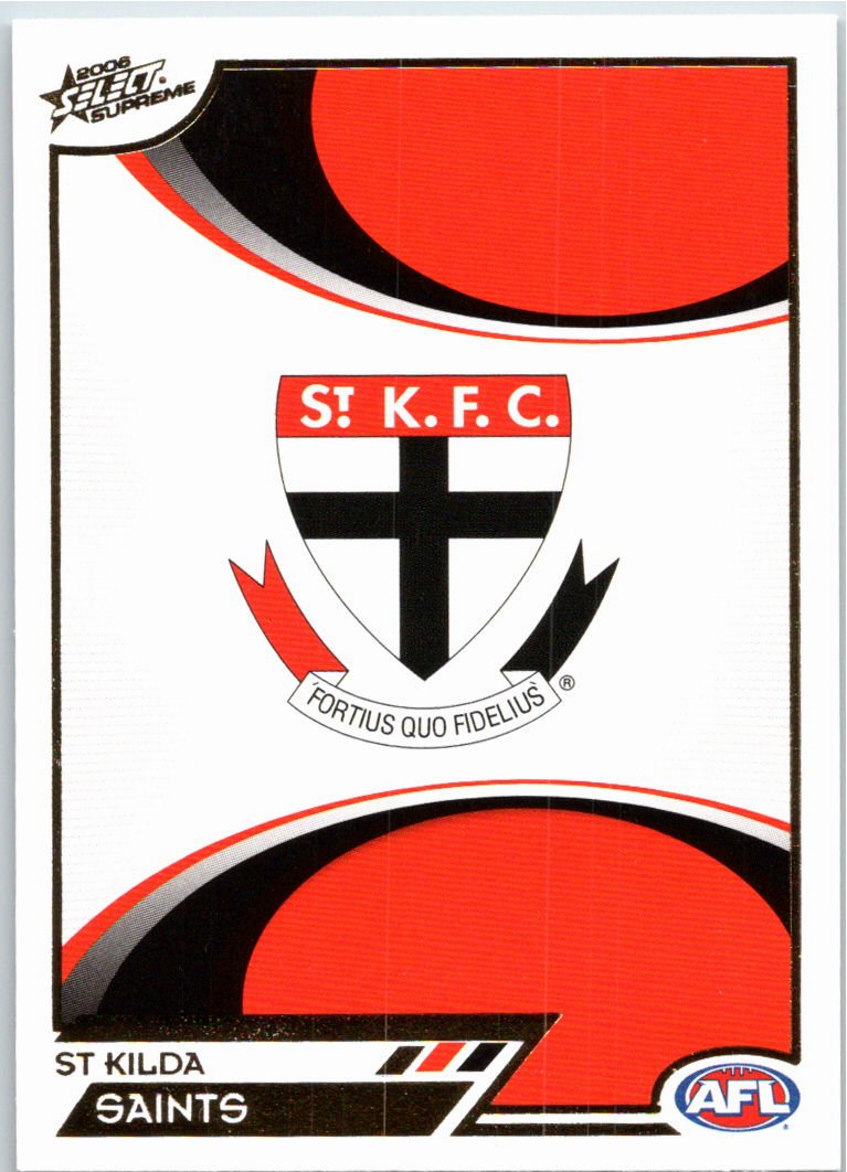 ST KILDA LOGO #147 2006 Select AFL Supreme