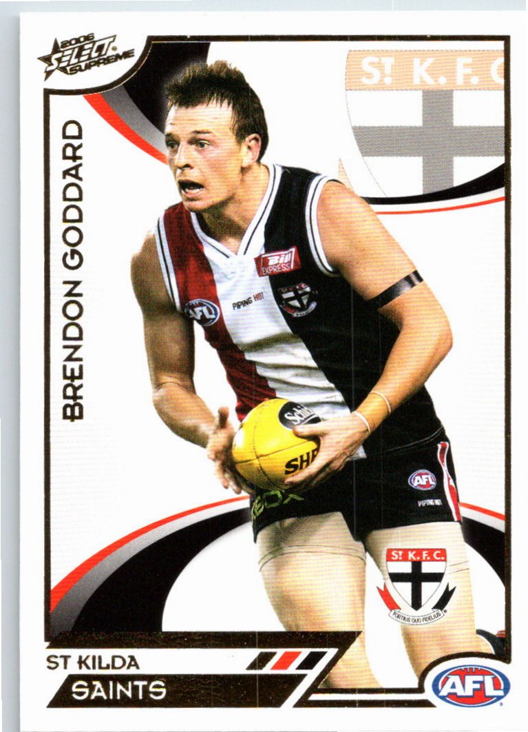 BRENDON GODDARD #149 2006 Select AFL Supreme
