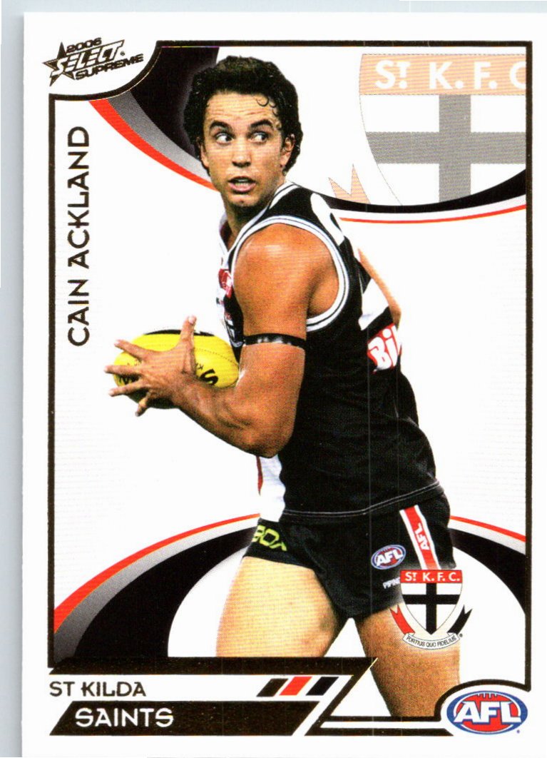 CAIN ACKLAND #151 2006 Select AFL Supreme
