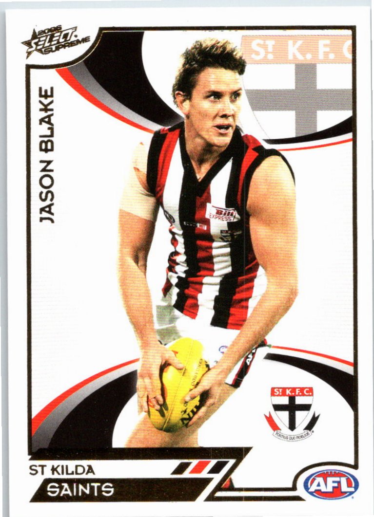 JASON BLAKE #153 2006 Select AFL Supreme