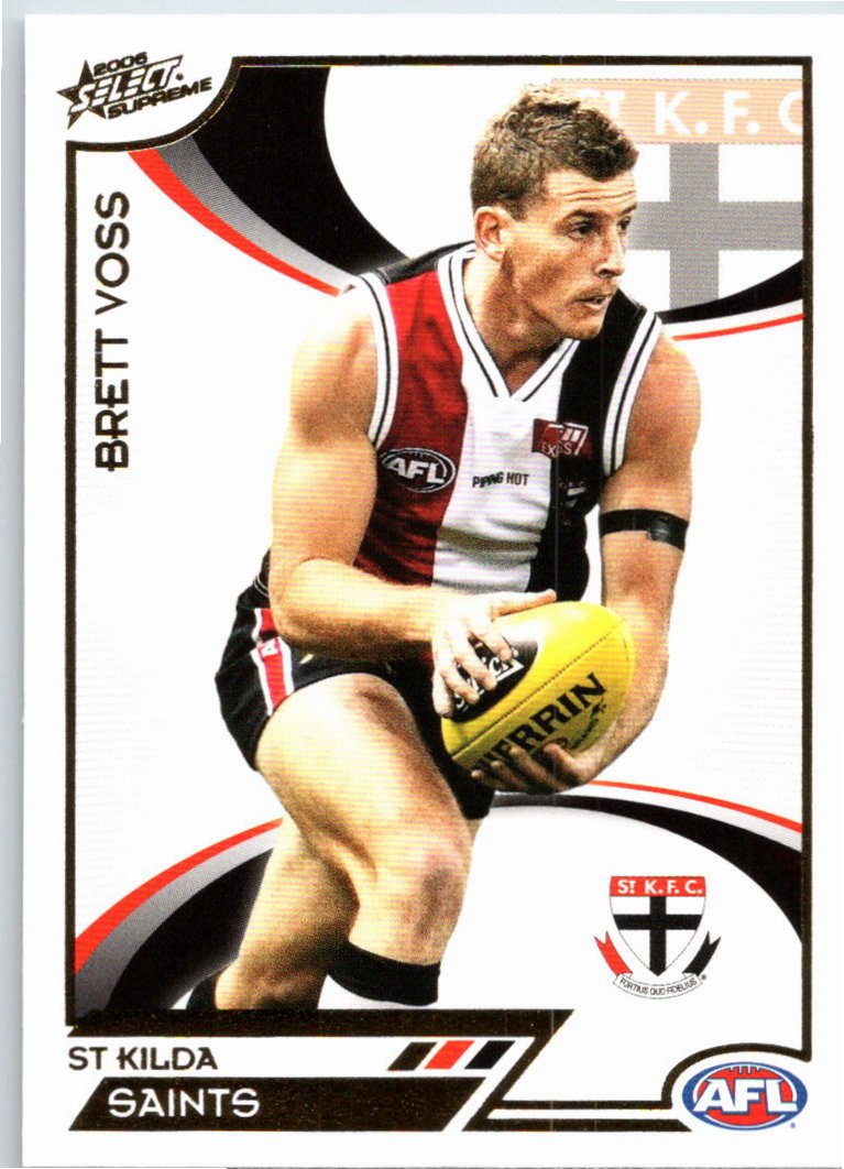 BRETT VOSS #154 2006 Select AFL Supreme