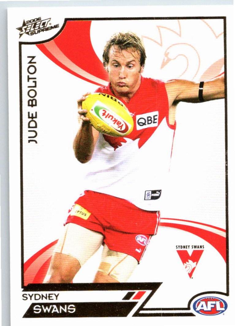 JUDE BOLTON #160 2006 Select AFL Supreme