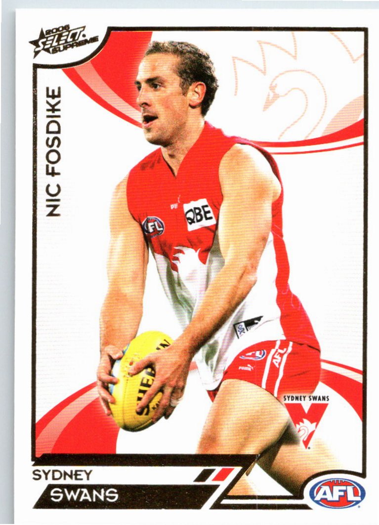 NIC FOSDIKE #166 2006 Select AFL Supreme