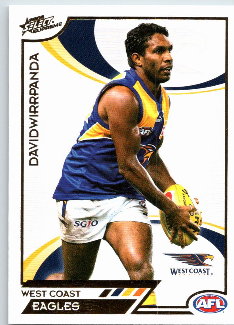 DAVID WIRRPANDA #172 2006 Select AFL Supreme