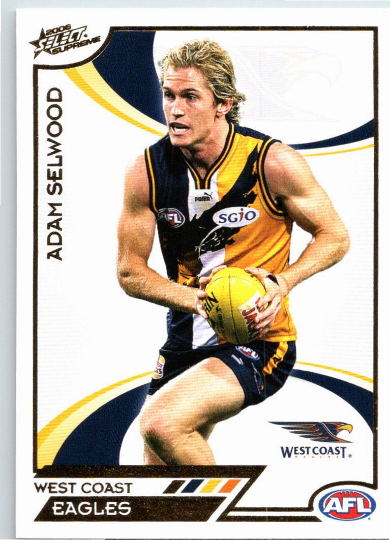 ADAM SELWOOD #177 2006 Select AFL Supreme