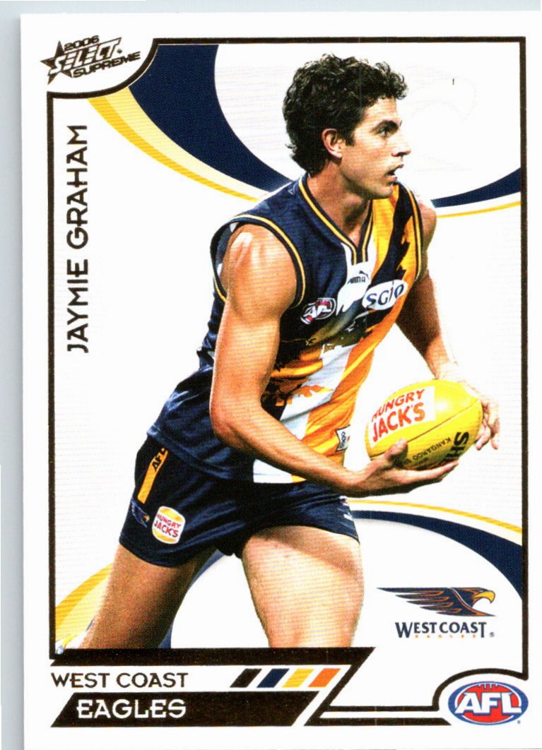 JAYMIE GRAHAM #181 2006 Select AFL Supreme