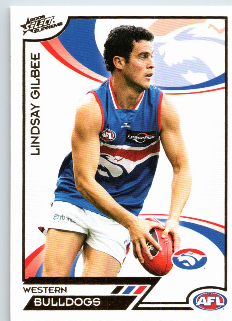 LINDSAY GILBEE #186 2006 Select AFL Supreme