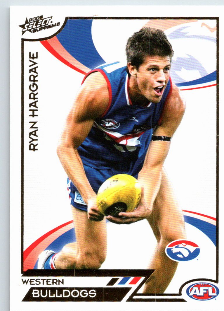 RYAN HARGRAVE #191 2006 Select AFL Supreme