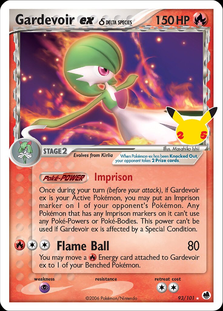 Gardevoir ex (Delta Species) 93/101 celebrations-classic-9