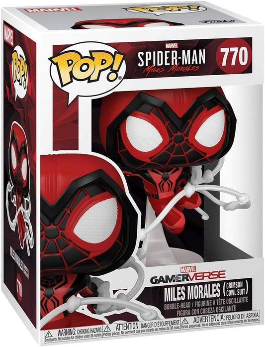 Marvel Spider-Man - Miles Morales (Crimson Cowl Suit) Pop! #770