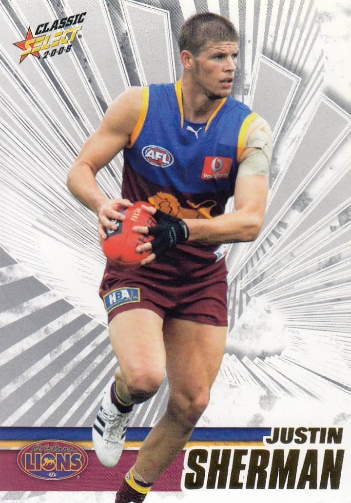 Justin Sherman afl-2008-classic-23