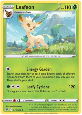Leafeon 013/189 Astral Radiance