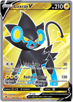 Luxray V 168/189 Astral Radiance