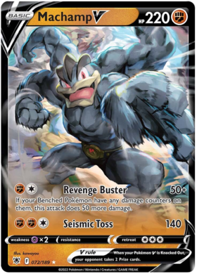 Machamp V 072/189 Astral Radiance