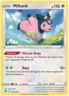 Miltank 126/189 Astral Radiance