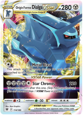 Origin Forme Dialga VSTAR 114/189 Astral Radiance