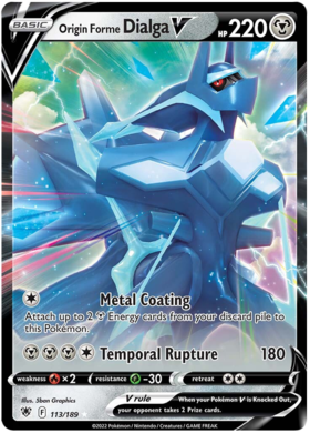 Origin Forme Dialga V 113/189 Astral Radiance