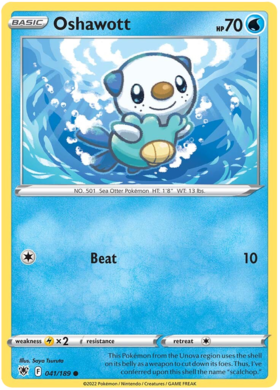 Oshawott 041/067 Astral Radiance