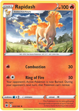 Rapidash 022/189 Astral Radiance