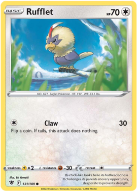 Rufflet 131/189 Astral Radiance