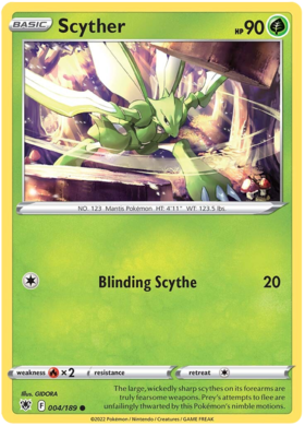Scyther 004/189 Astral Radiance