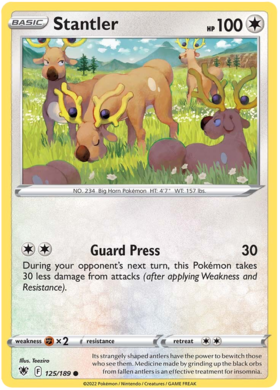 Stantler 125/189 Astral Radiance