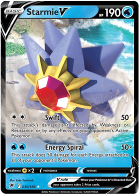 Starmie V 030/189 Astral Radiance