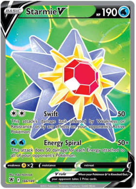 Starmie V 166/189 Astral Radiance