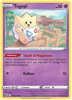 Togepi 055/189 Astral Radiance