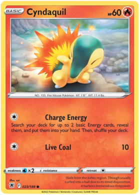 Cyndaquil 023/189 Astral Radiance