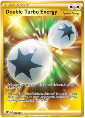 Double Turbo Energy 216/189 Astral Radiance