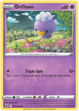 Drifloon 063/189 Astral Radiance
