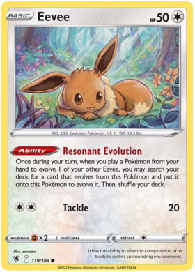 Eevee 119/189 Astral Radiance