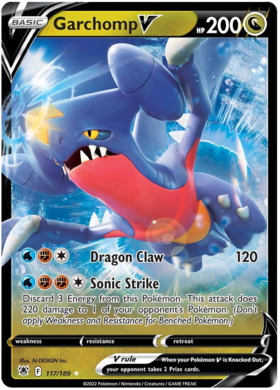 Garchomp V 117/189 Astral Radiance