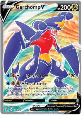 Garchomp V 178/189 Astral Radiance