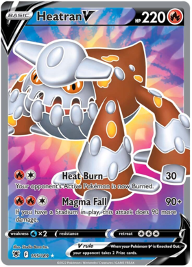 Heatran V 165/189 Astral Radiance