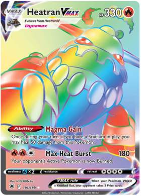 Heatran VMAX 191/189 Astral Radiance