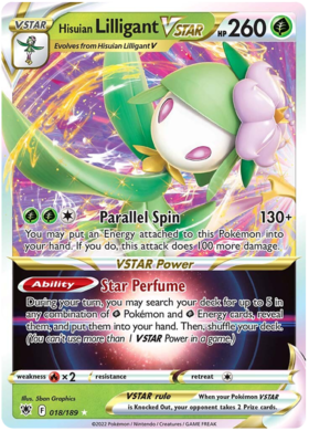 Hisuian Lilligant VSTAR 018/189 Astral Radiance