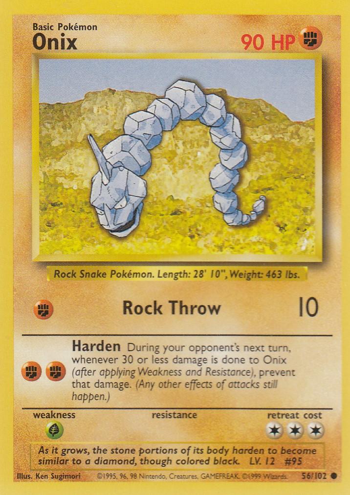 Onix 56/102 Base Set Unlimited Common