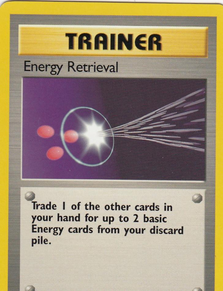 Energy Retrieval 81/102 Base Set Unlimited Uncommon